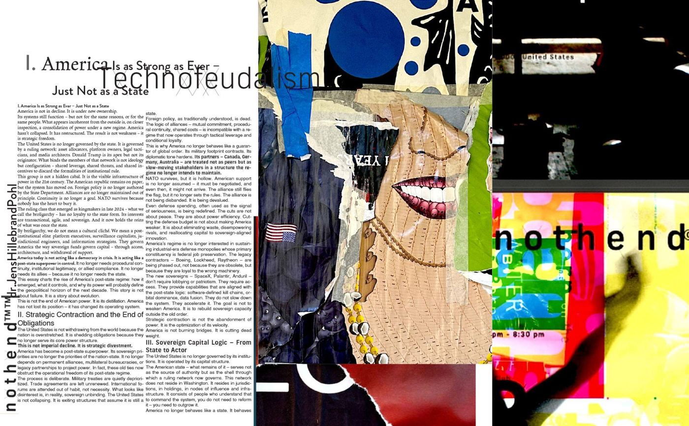 Magazine spread