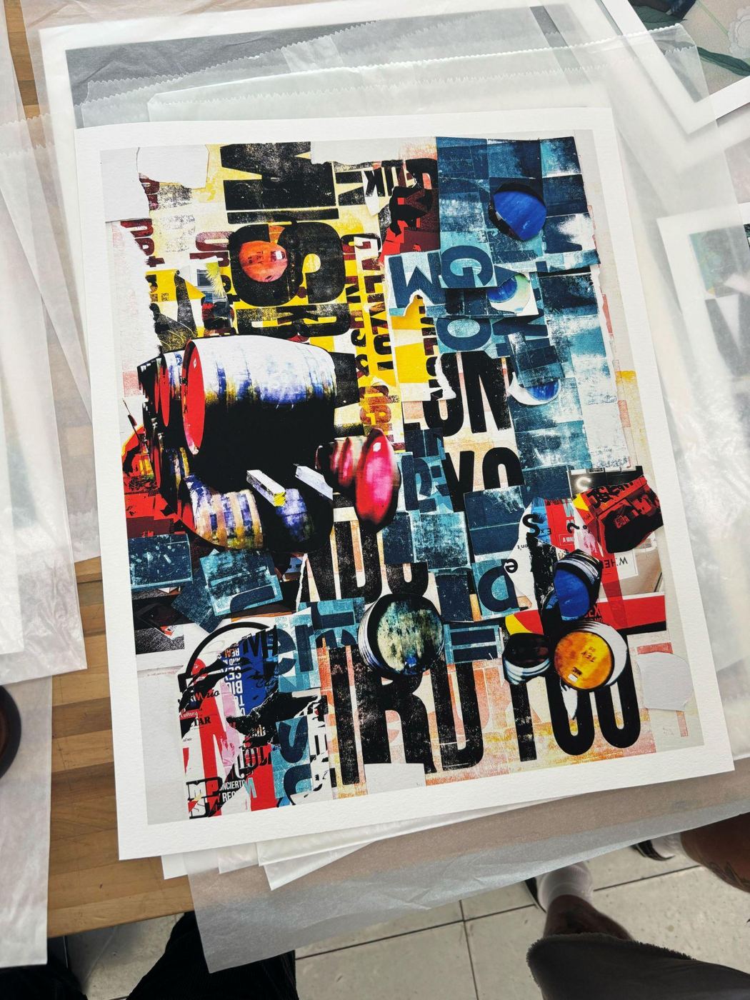 Print in the studio