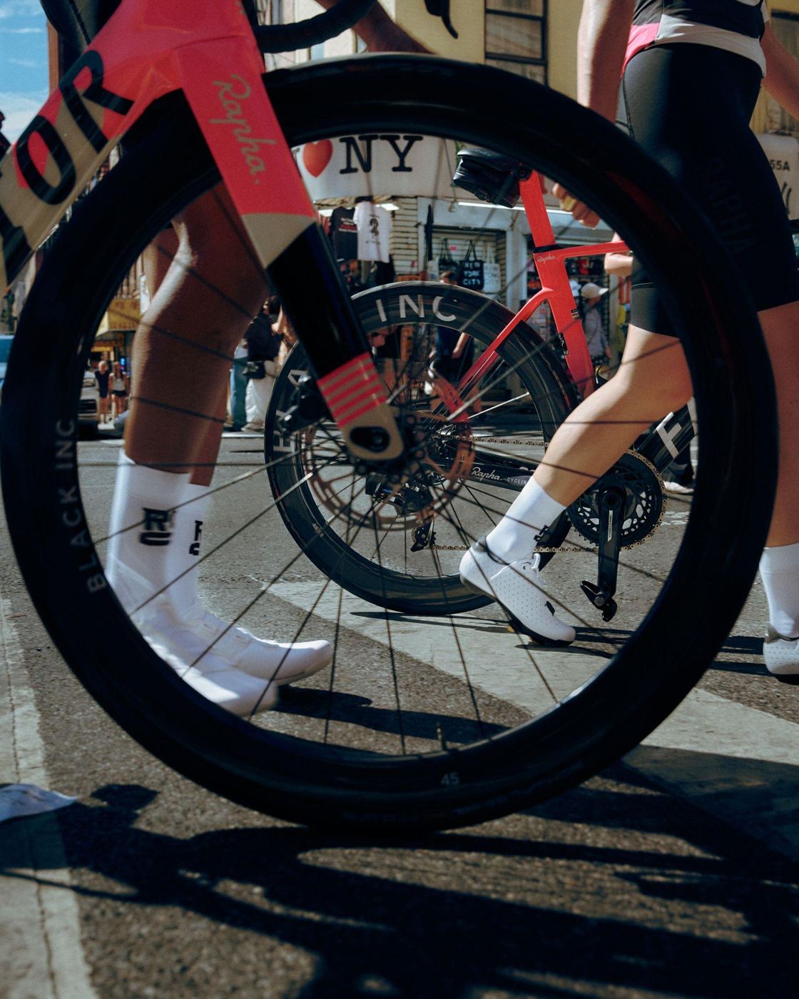 Riders in New York