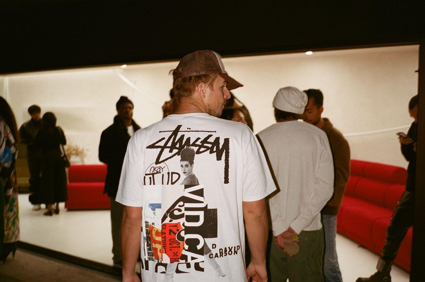 Tee worn at the launch