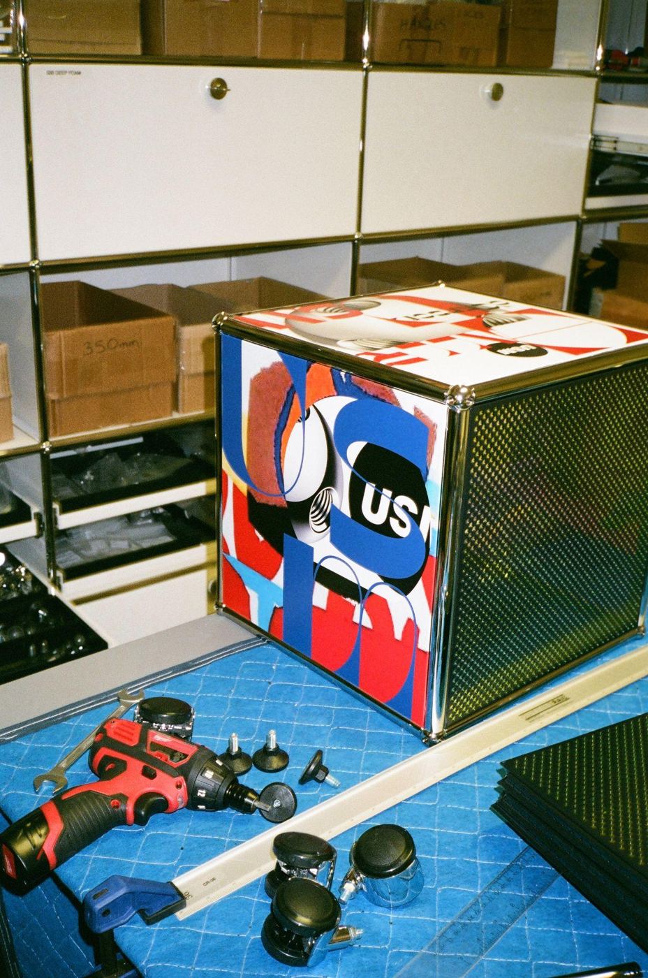 Wrapped USM cube
